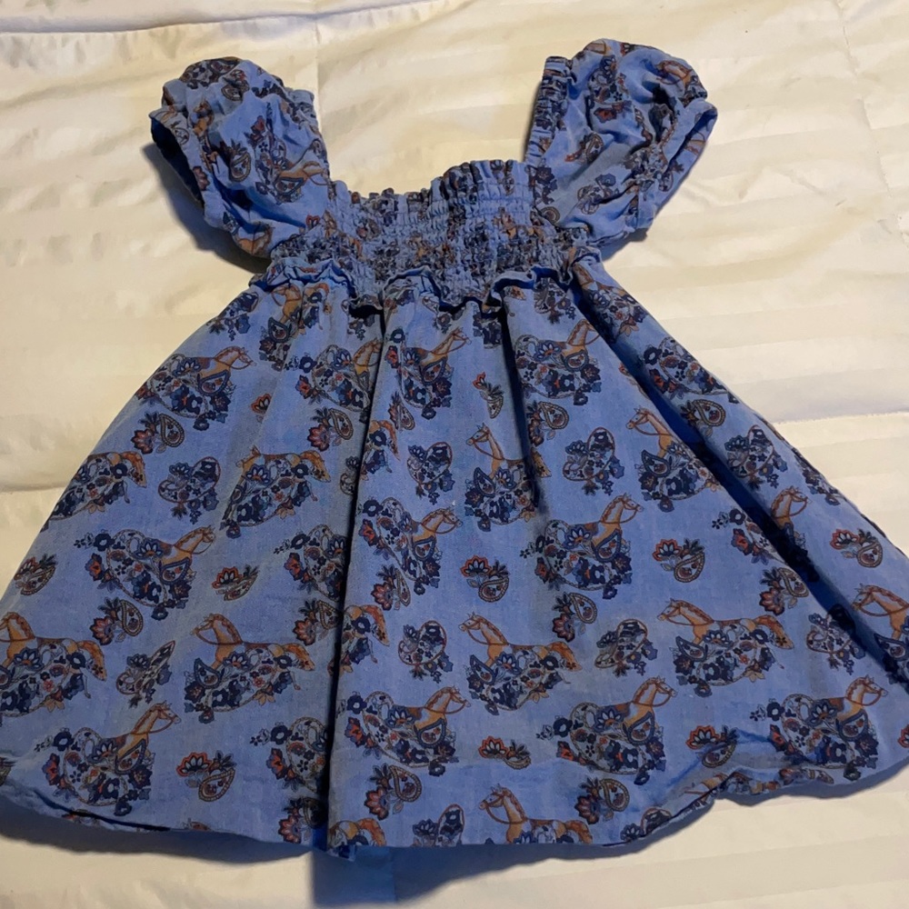 Janie and jack horse dress